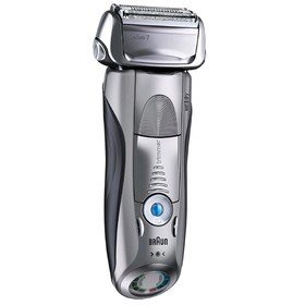 

Электробритва Braun 7893s Series 7, сеточная, сухое/влажное бритье, от АКБ, серебристая