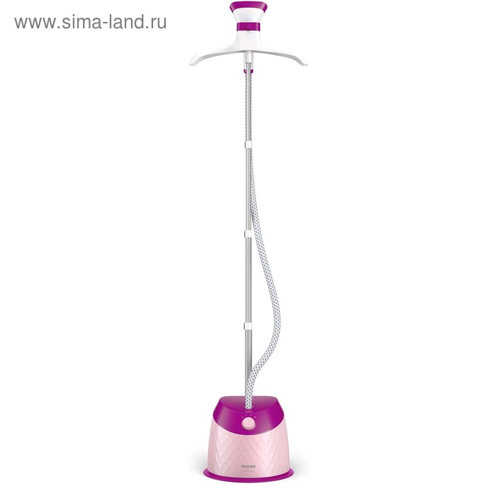 Отпариватель Philips GC51440 напольный 1600 Вт 1600 мл 32 гмин шнур 2 м бело-розовый 647200₽