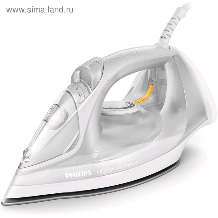 фото Утюг philips gc2675/85, 2400 вт, керамическая подошва, 40 г/мин, 300 мл, серый