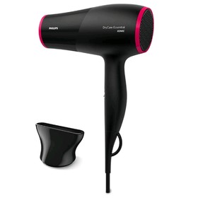 

Фен Philips BHD029/00, 1600 Вт, 2 скорости, 3 режима, ионизация, холодный воздух, чёрный