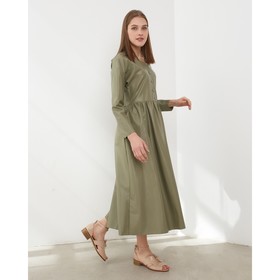 

Платье женское MINAKU: Leather look цвет зелёный, р-р 50