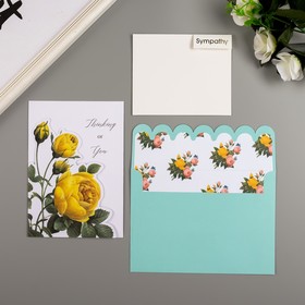 

Поздравительная открытка и конверт American Crafts "Rose Birthday"
