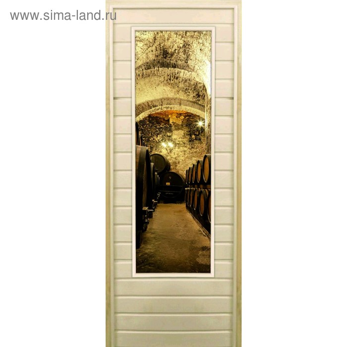 дверь для бани со стеклом 43 129 погреб 1 190×70см коробка из осины Дверь для бани со стеклом (43*129), Погреб-1, 170×70см, коробка из осины
