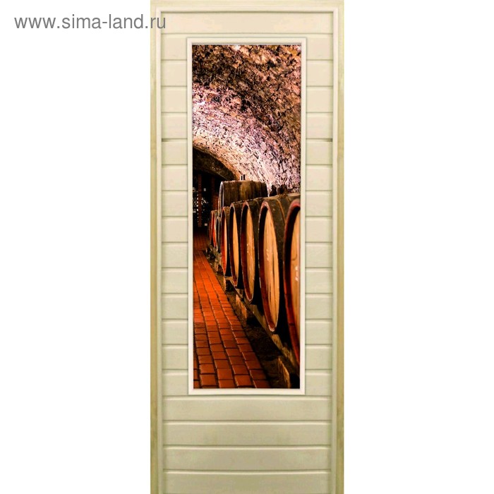 дверь для бани со стеклом 43 129 погреб 1 190×70см коробка из осины Дверь для бани со стеклом (43*129), Погреб-2, 170×70см, коробка из осины