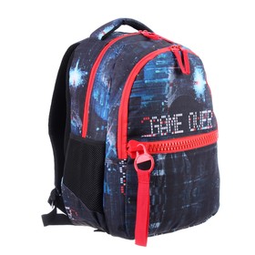 

Рюкзак молодежный deVENTE Big Zip, 40 х 29 х 19 см, Game over