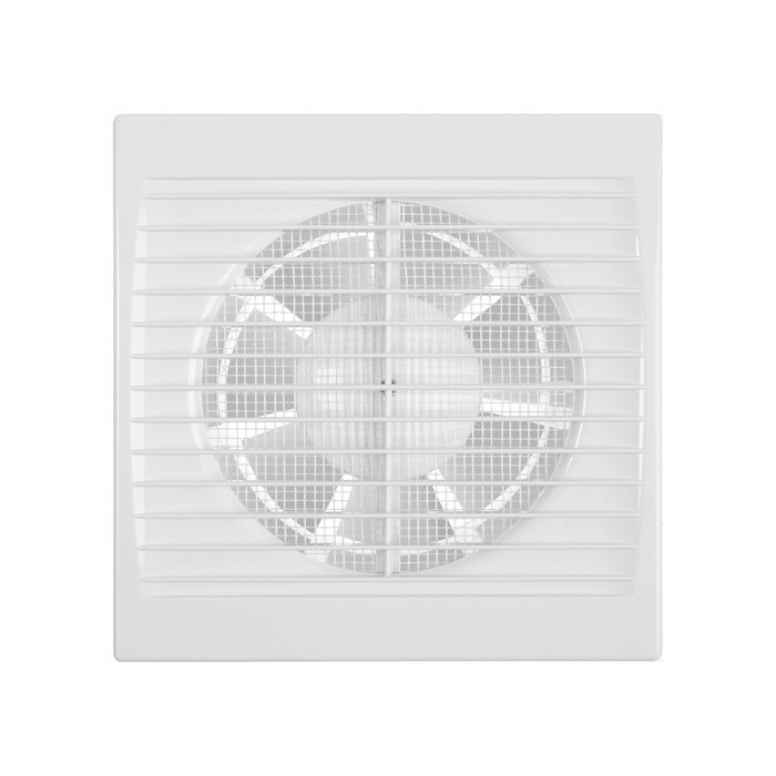 Вентилятор вытяжной "РВС" Сириус 125, d=125 мм, цвет белый