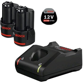 

Набор Bosch 1600A019r8, 2 аккумулятора GBA 12 В 2 Ач и зарядное устройство GAL 12V-40