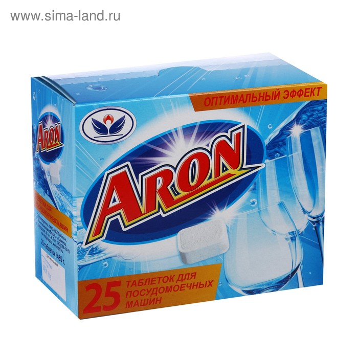 Таблетки для посудомоечных машин ARON, 25 шт