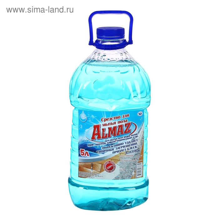 Средство для мытья полов Almaz, 5 л