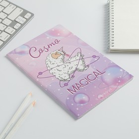 

Тетрадь А5, 32 листа Cosmo LLama