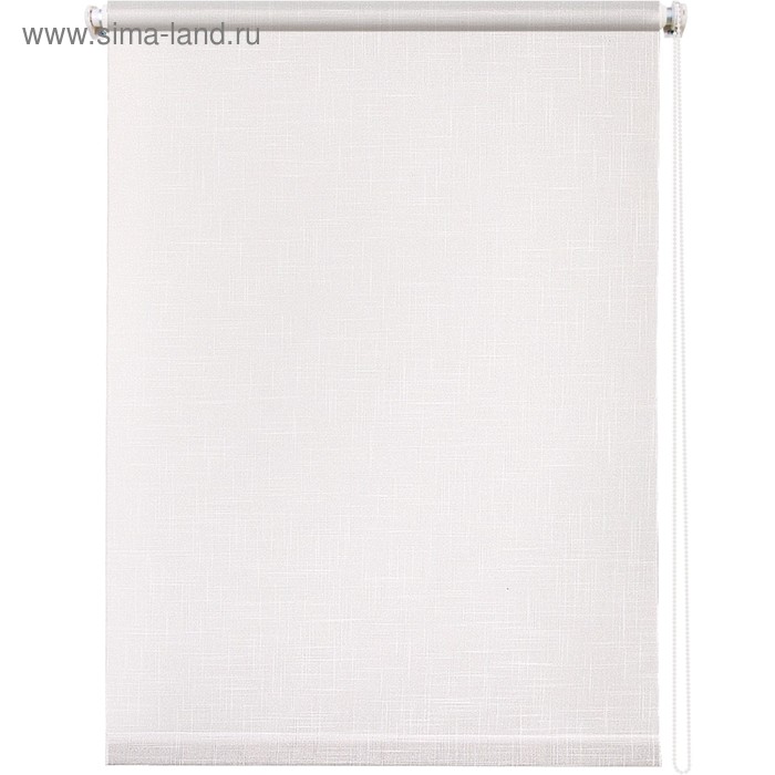 фото Рулонная штора «шантунг», 90 х 175 см, цвет белый уют