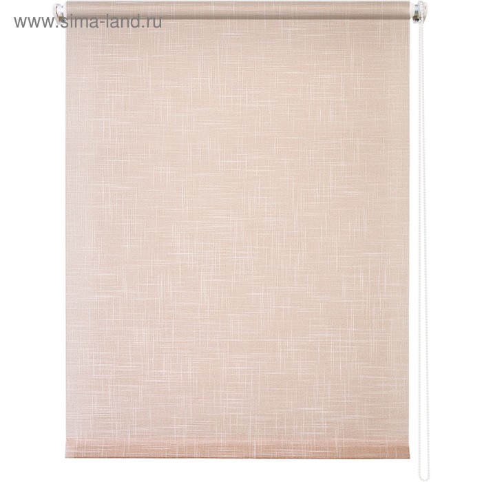 фото Рулонная штора «шантунг», 40 х 175 см, цвет персик уют