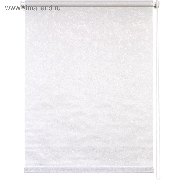 Рулонная штора «Фрост», 120 х 175 см, цвет белый