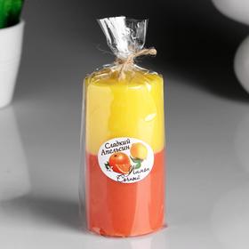 

Свеча- цилиндр "Лимон- апельсин" ароматическая, 5,2×9,5 см