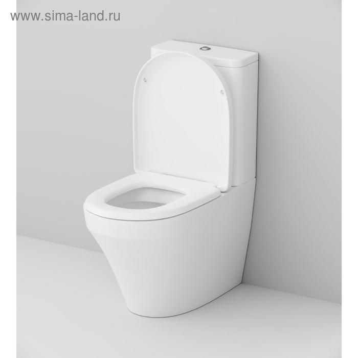 

Унитаз компакт AM.PM Inspire C508607WH, универсальный выпуск, белый глянец