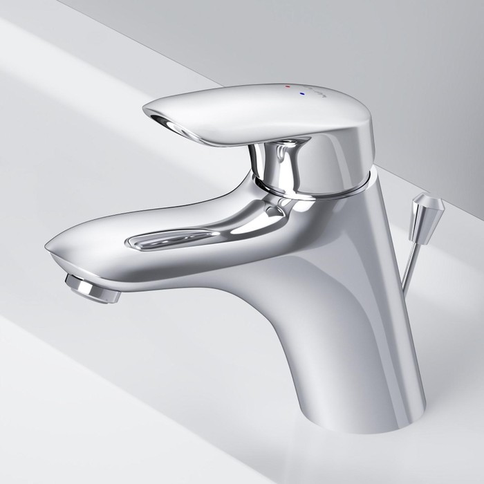 

Смеситель для раковины AM.PM Bliss L F5382132, излив 146 мм, с донным клапаном, хром