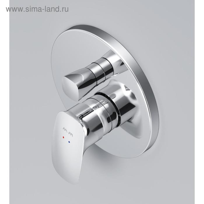 

Смеситель для душа AM.PM Spirit 2.1 F71A85000, однорычажный, монтируемый в стену, хром