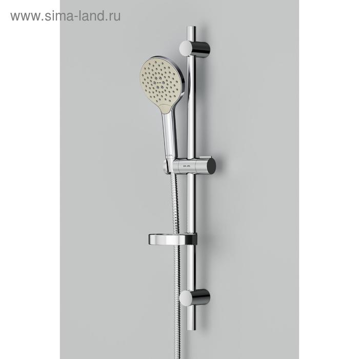 

Душевая стойка AM.PM Like F0180064, ручная лейка, 3 режима, штанга, шланг, хром