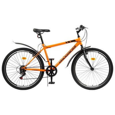 Велосипед 26" Progress модель Crank RUS, цвет оранжевый, размер рамы 19"