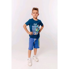 

Шорты для мальчиков, рост 104 см, цвет синий