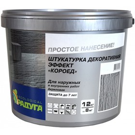 

Декоративная штукатурка Короед 2,5-3 мм 12 кг