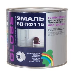 

Эмаль ВДПФ-115 "GLOSS" синий 1,9л