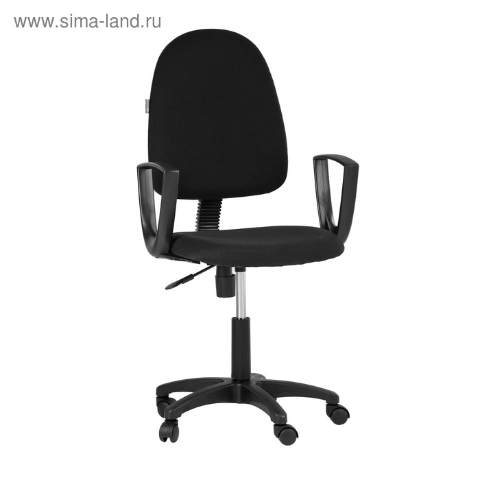 Кресло Бюрократ CH-1300N/3C11 черный кресло бюрократ ch 1300n or 16 черный престиж искусственная кожа