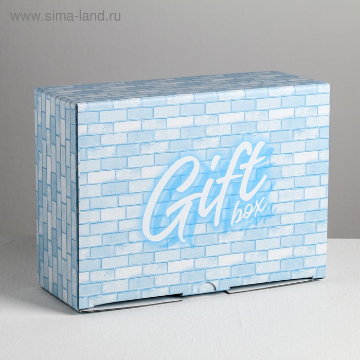 фото Коробка‒пенал gift box, 26 × 19 × 10 см дарите счастье