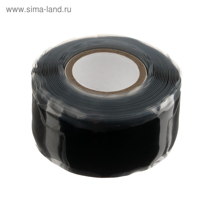 Изолента самовулканизирующаяся Smartbuy, 25 мм х 3 м, 500 мкм, силикон, черная