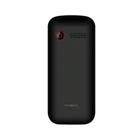

Сотовый телефон Texet TM-208 2,4", microSD, 2 sim, чёрно-красный