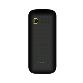 

Сотовый телефон Texet TM-208 2,4", microSD, 2 sim, чёрно-жёлтый