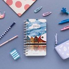 Блокнот В6, 96 листов на гребне Travel Journal, твёрдая обложка, блок крафт-бумага, 80 г/м2, МИКС - Фото 12