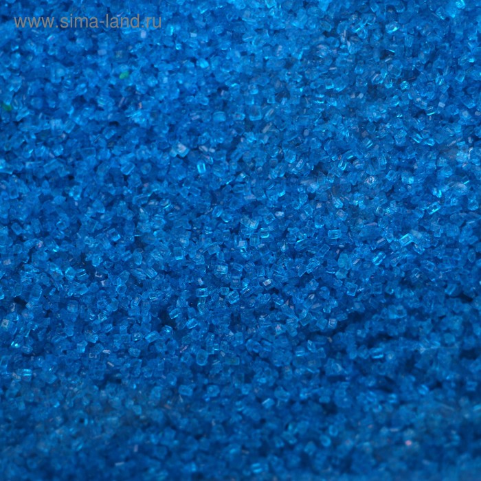 Посыпка сахарная декоративная Сахар цветной, синий, 50 г
