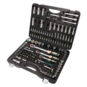 

Набор инструментов ROCKFORCE RF-41501-5, 1/2", 1/4", 3/8"DR с 6-гранными головками, 150 предметов