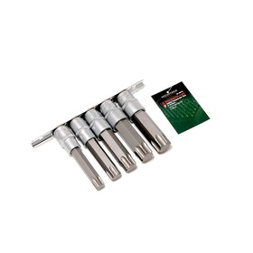 

Набор головок-бит ROCKFORCE RF-40914L, TORX, 6-лучевых, 5 предметов