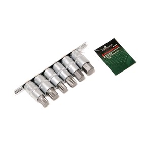 

Набор головок-бит ROCKFORCE RF-40920, разнопрофильных Spline Torx Hex, 6 предметов