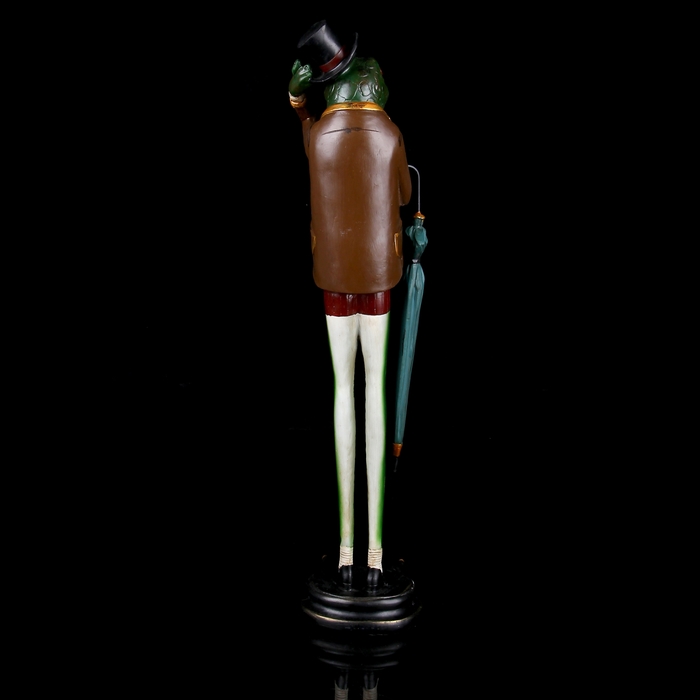 Сувенир "Лягуха-аристократ с зонтиком"