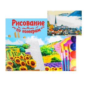 

Картина по номерам на холсте 30 × 40 см, «Вид на Гальштат»