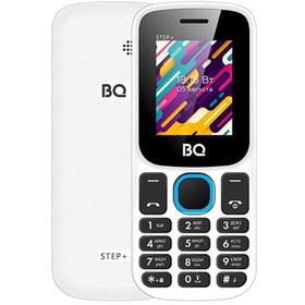 

Сотовый телефон BQ M-1848 Step+, 1.77", 2 sim, 32Мб, microSD, 600 мАч, бело-голубой