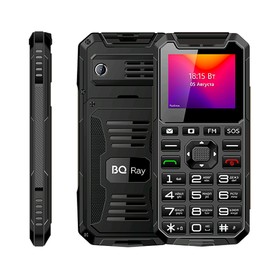 

Сотовый телефон BQ M-2004 Ray 2", 32Мб, microSD, 0,3МП, 2 sim, чёрно-серый