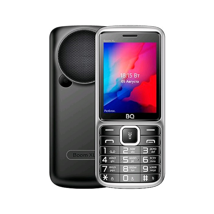 Сотовый телефон BQ M-2810 BOOM XL, 2.8, 2 sim, 32Мб, microSD, 1700 мАч, чёрный цена и фото