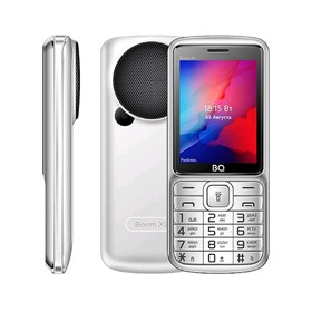 

Сотовый телефон BQ M-2810 BOOM XL 2,8", 32Мб, microSD, 2 sim, серебристый