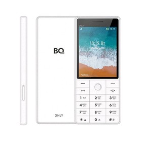 

Сотовый телефон BQ M-2815 Only 2,8", 32Мб, microSD, 2 sim, белый