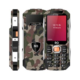 

Сотовый телефон BQ M-2817 Tank Quattro Power 2,8", 32Мб, microSD, 4 sim, камуфляж