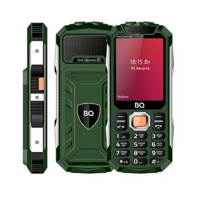

Сотовый телефон BQ M-2817 Tank Quattro Power 2,8", 32Мб, microSD, 4 sim, зелёный