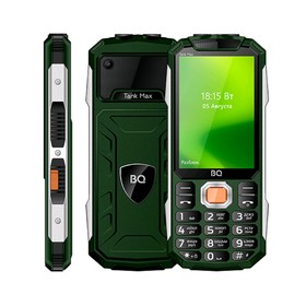 

Сотовый телефон BQ M-3586 Tank Max 3,47", 64Мб, microSD, 2 sim, зелёный