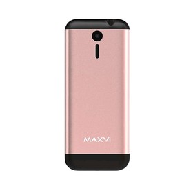 

Сотовый телефон MAXVI X11 2,4", 32Мб, microSD, 0,3Мп, 2 sim, розовое золото