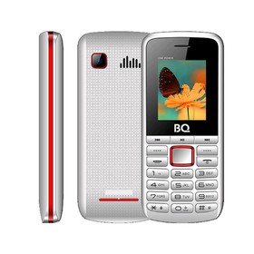 

Сотовый телефон BQ M-1846 One Power 1,77", 32Мб, microSD, 2 sim, бело-красный