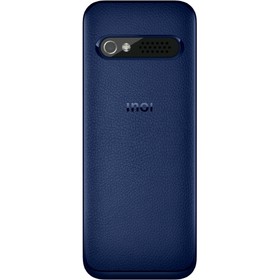

Сотовый телефон INOI 242 2,4", microSD, 0,1МП, 2 sim, синий