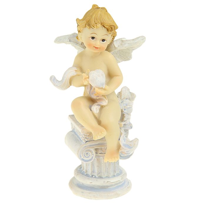 Сувенир "Ангелочек на колонне воздушный", МИКС